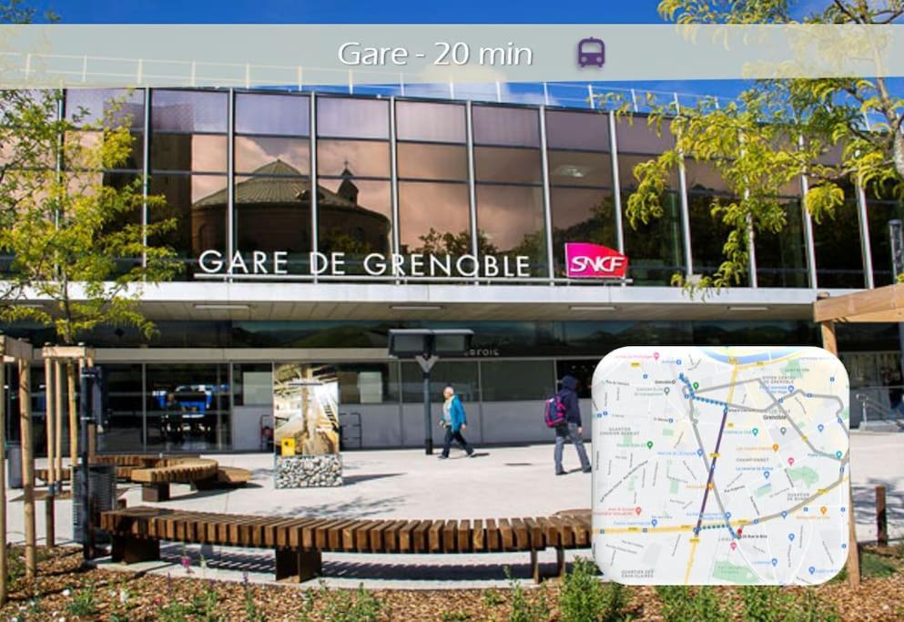 L'Olivier - Appartement Moderne Et Chaleureux - Tram Et Parc Γκρενόμπλ Εξωτερικό φωτογραφία