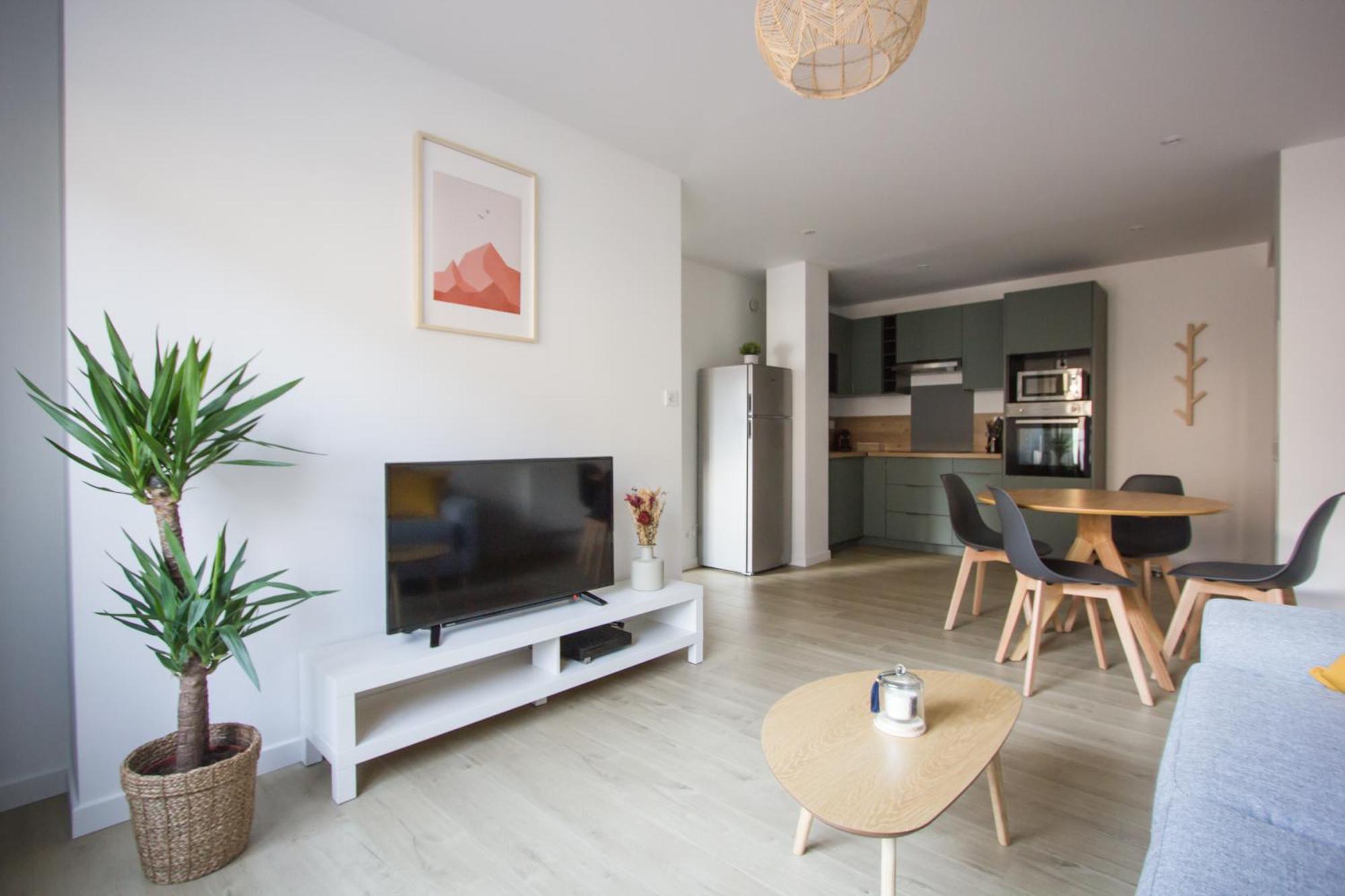 L'Olivier - Appartement Moderne Et Chaleureux - Tram Et Parc Γκρενόμπλ Εξωτερικό φωτογραφία